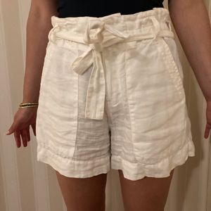 Joie Daynna Front Tie 4” Linen short